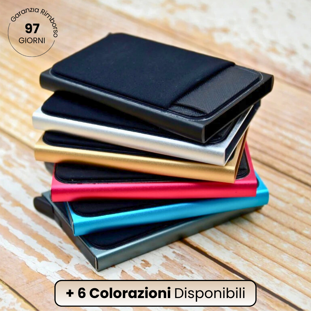 Compact™ - Portafoglio Anti-Clonazione RFID