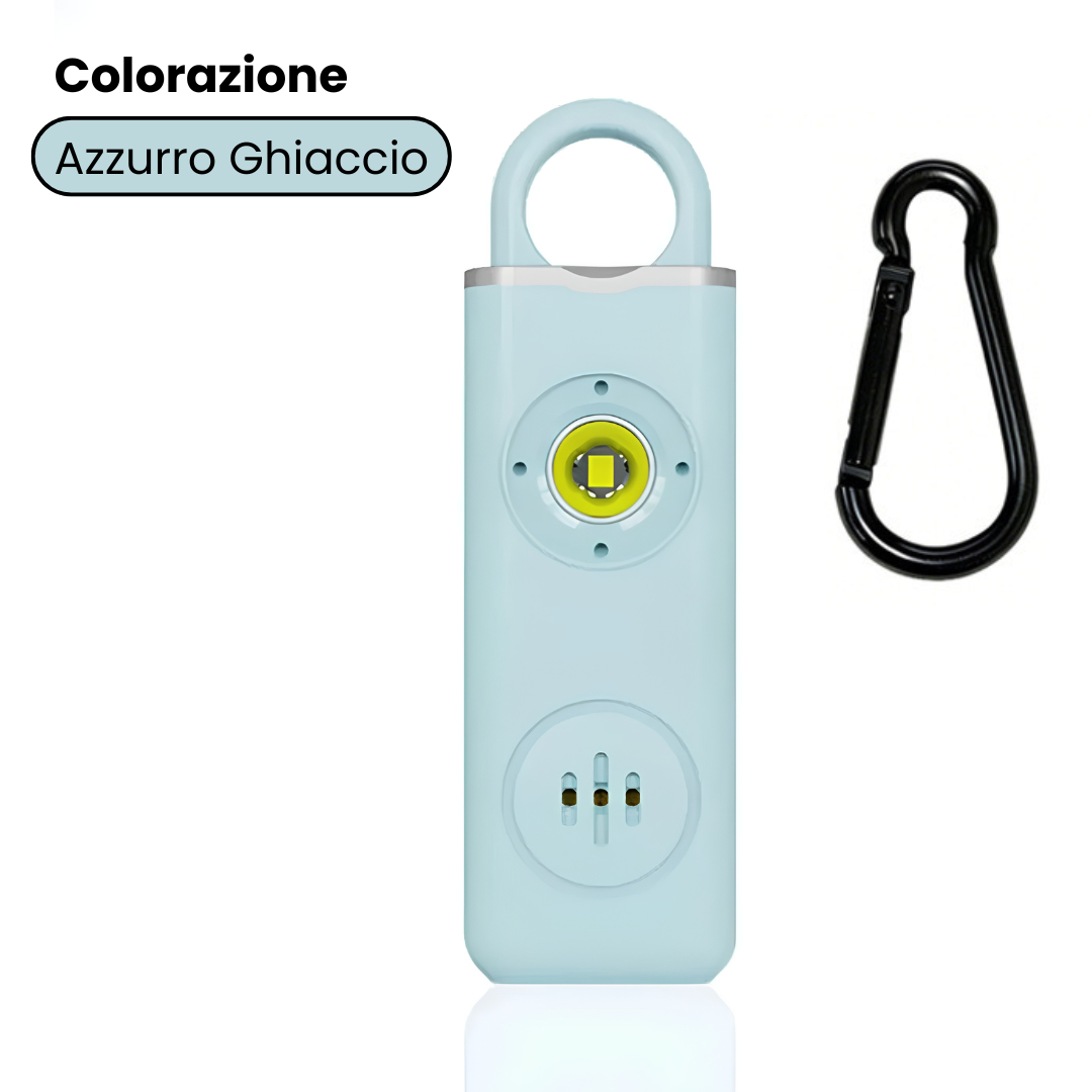 "Lo Sveglio" - Allarme Sirena Portatile Anti-Aggressione