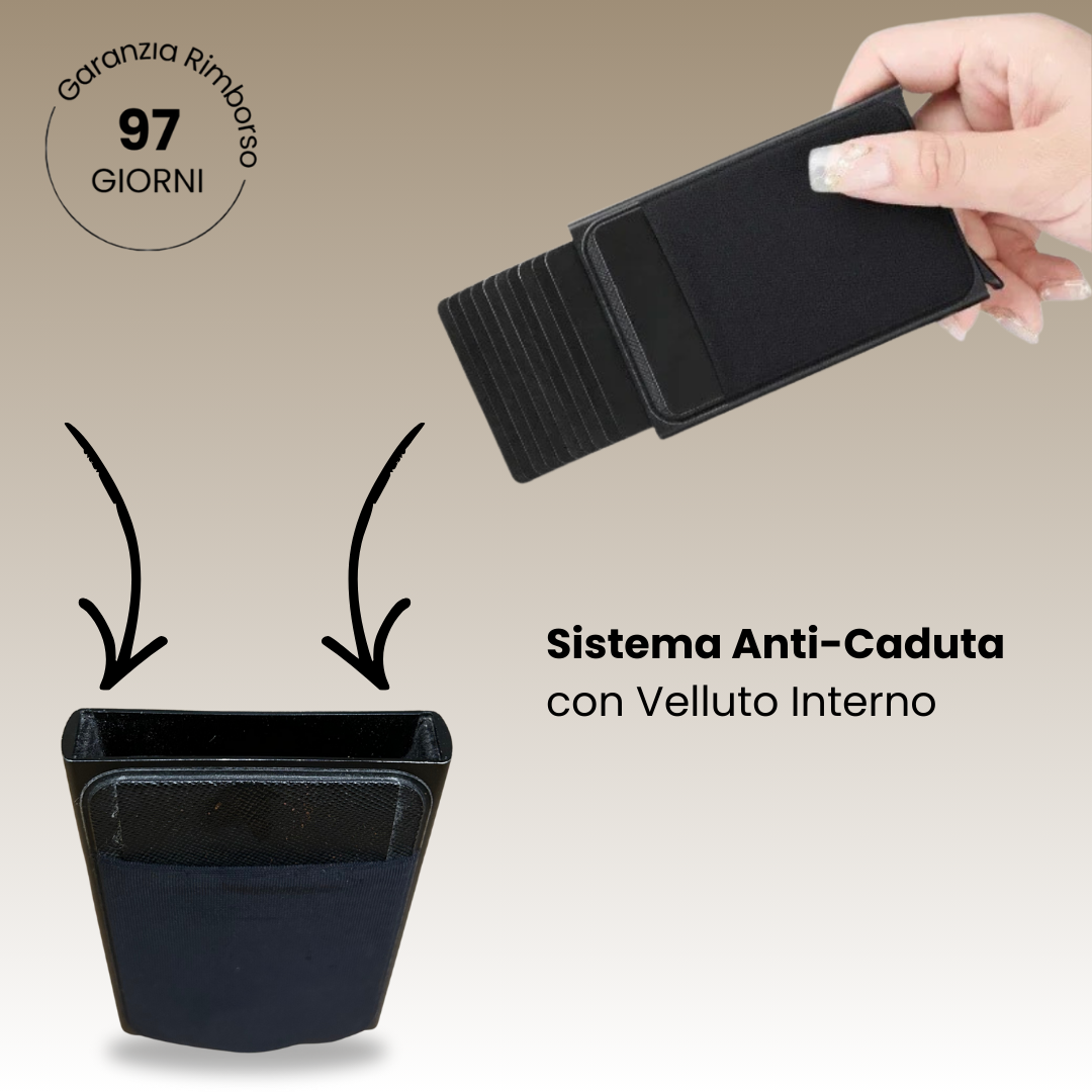 Compact™ - Portafoglio Anti-Clonazione RFID