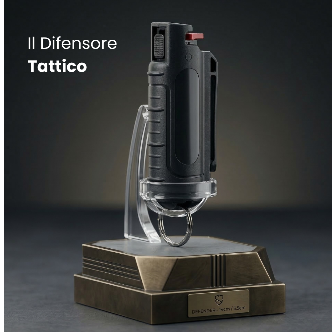 2 Défenseurs tactiques - Spray au poivre sans date de péremption