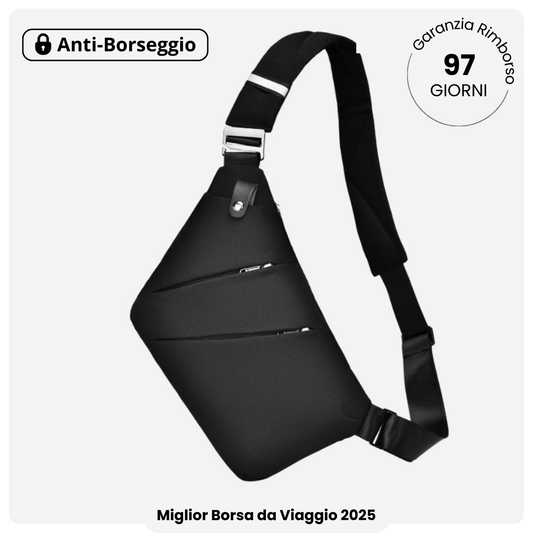 zaino borsa antifurto