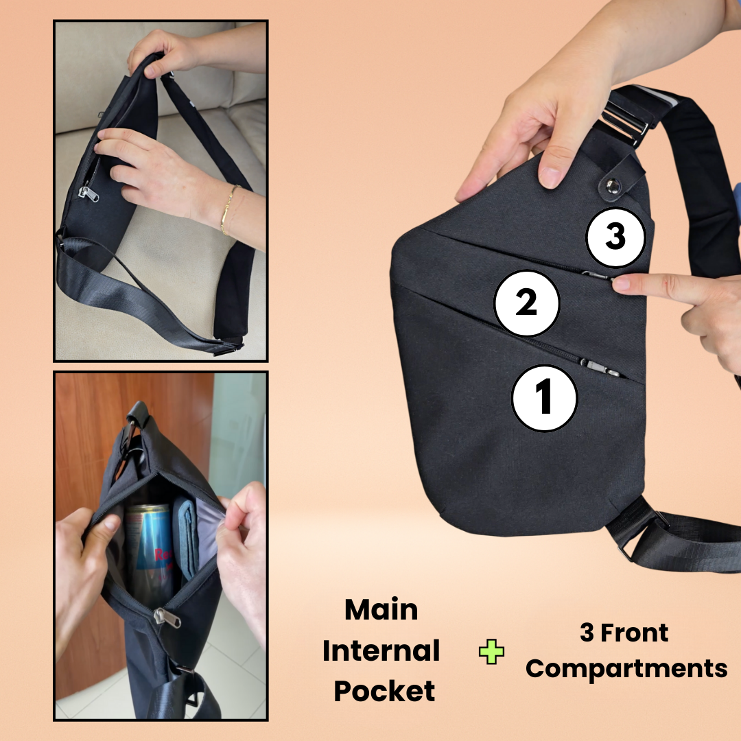 The Compact™ - Smart Anti-Theft Bag
